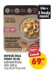Penny Market HOTOVÁ JÍDLA PENNY TO GO nabídka