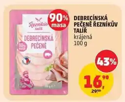 Penny Market DEBRECÍNSKÁ PEČENĚ ŘEZNÍKŮV TALÍŘ nabídka
