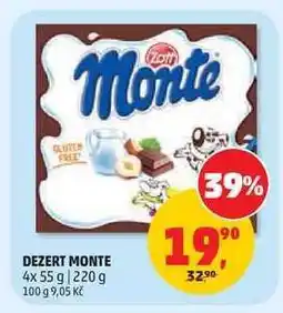 Penny Market Dezert Monte nabídka