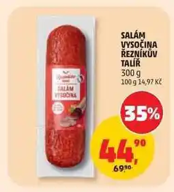 Penny Market SALÁM VYSOČINA ŘEZNÍKŮV TALÍŘ nabídka