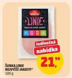Penny Market ŠUNKA LINIE NEJVYŠŠÍ JAKOSTI nabídka