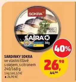 Penny Market Sardinky Sokra nabídka