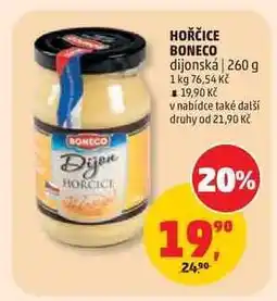 Penny Market HOŘČICE BONECO dijonská nabídka