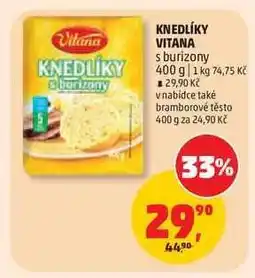 Penny Market KNEDLÍKY VITANA S BURIZONY nabídka