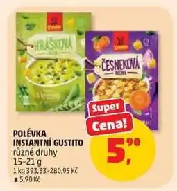 Penny Market POLÉVKA INSTANTNÍ GUSTITO nabídka
