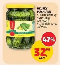 Penny Market OKURKY MACHLAND nabídka