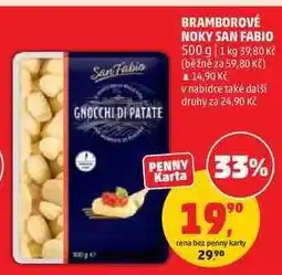 Penny Market BRAMBOROVÉ NOKY SAN FABIO nabídka