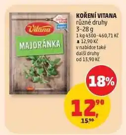 Penny Market KOŘENÍ VITANA nabídka