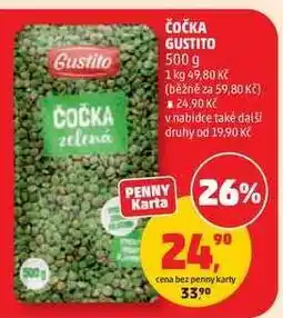 Penny Market Čočka Gustito nabídka