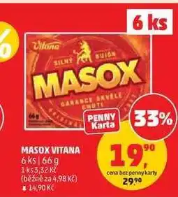 Penny Market MASOX VITANA nabídka