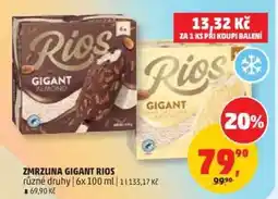 Penny Market ZMRZLINA GIGANT RIOS nabídka