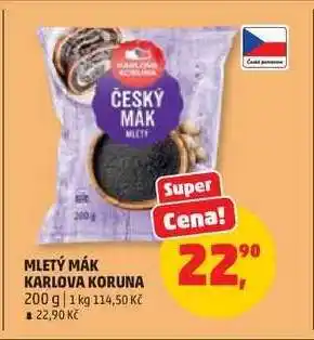 Penny Market MLETÝ MÁK KARLOVA KORUNA nabídka