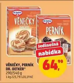 Penny Market Věnečky, Perník Dr. Oetker nabídka