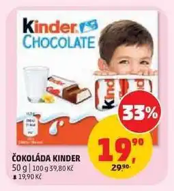 Penny Market ČOKOLÁDA KINDER nabídka