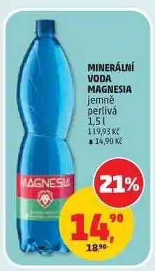 Penny Market MINERÁLNÍ VODA MAGNESIA nabídka