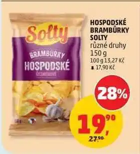 Penny Market Hospodské brambůrky Solty nabídka
