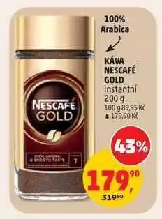 Penny Market Káva NESCAFÉ GOLD instantní 200 g nabídka