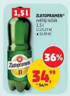 Penny Market Zlatopramen světlý ležák nabídka