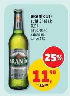Penny Market Braník 11 světlý ležák nabídka