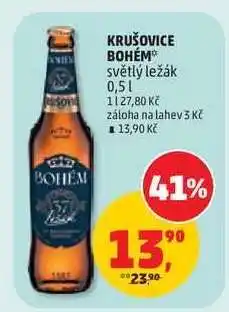 Penny Market Krušovice Bohém nabídka