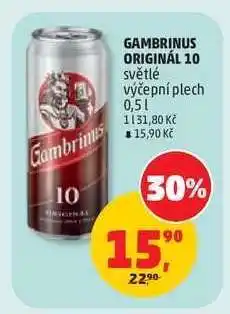 Penny Market Gambrinus Originál 10 nabídka