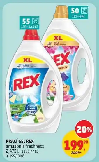 Penny Market PRACÍ GEL REX nabídka