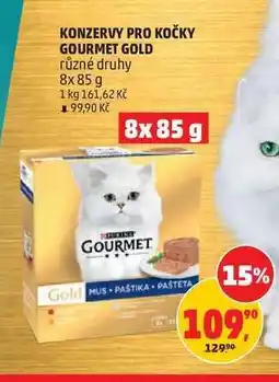 Penny Market KONZERVY PRO KOČKY GOURMET GOLD nabídka