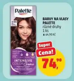 Penny Market BARVY NA VLASY PALETTE nabídka