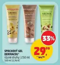 Penny Market SPRCHOVÝ GEL DERMACOL nabídka
