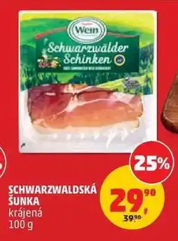 Penny Market SCHWARZWALDSKÁ ŠUNKA nabídka