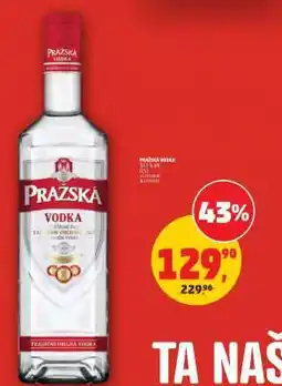Penny Market Pražská Vodka nabídka