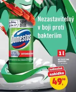 Penny Market WC ČISTIČ PINE DOMESTOS nabídka