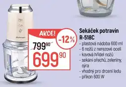 Globus Sekáček potravin R-518C nabídka