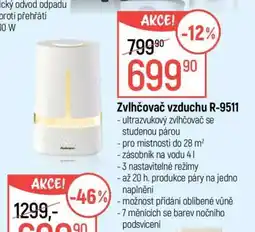 Globus ZVLHČOVAČ VZDUCHU R-9511 nabídka