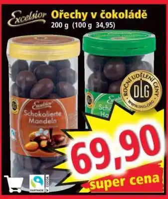 Excelsior Ořechy v čokoládě