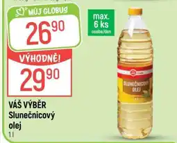Globus Váš Výběr Slunečnicový olej nabídka