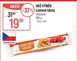 Globus Váš výběr Listové těsto nabídka