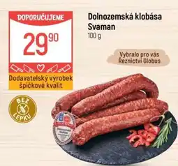 Globus Dolnozemská klobása Svaman nabídka