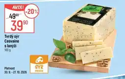 Globus Tvrdý sýr Cesvaine s lanýži nabídka