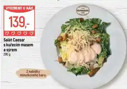 Globus Salát Caesar s kuřecím masem a sýrem nabídka