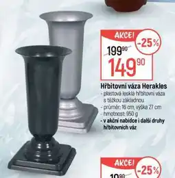 Globus Hřbitovní váza Herakles nabídka