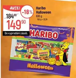 Globus Haribo Halloween nabídka