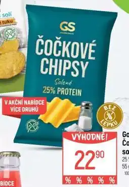 Globus Čočkové chipsy nabídka