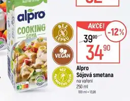 Globus Alpro Sójová smetana na vaření nabídka