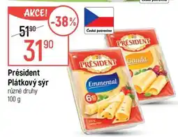 Globus Président plátkový sýr nabídka