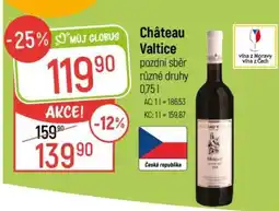 Globus Château Valtice nabídka