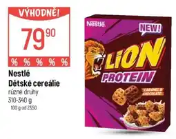 Globus Nestlé Dětské cereálie nabídka