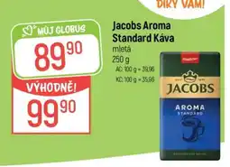 Globus Jacobs Aroma Standard Káva nabídka