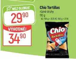 Globus CHIO Tortillas nabídka