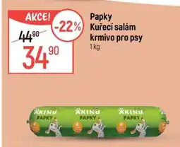Globus Papky Kuřecí salám krmivo pro psy nabídka